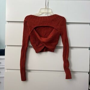 Urban open front long sleeve